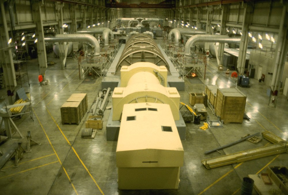Turbinehal van de Donald C. Cook-kerncentrale